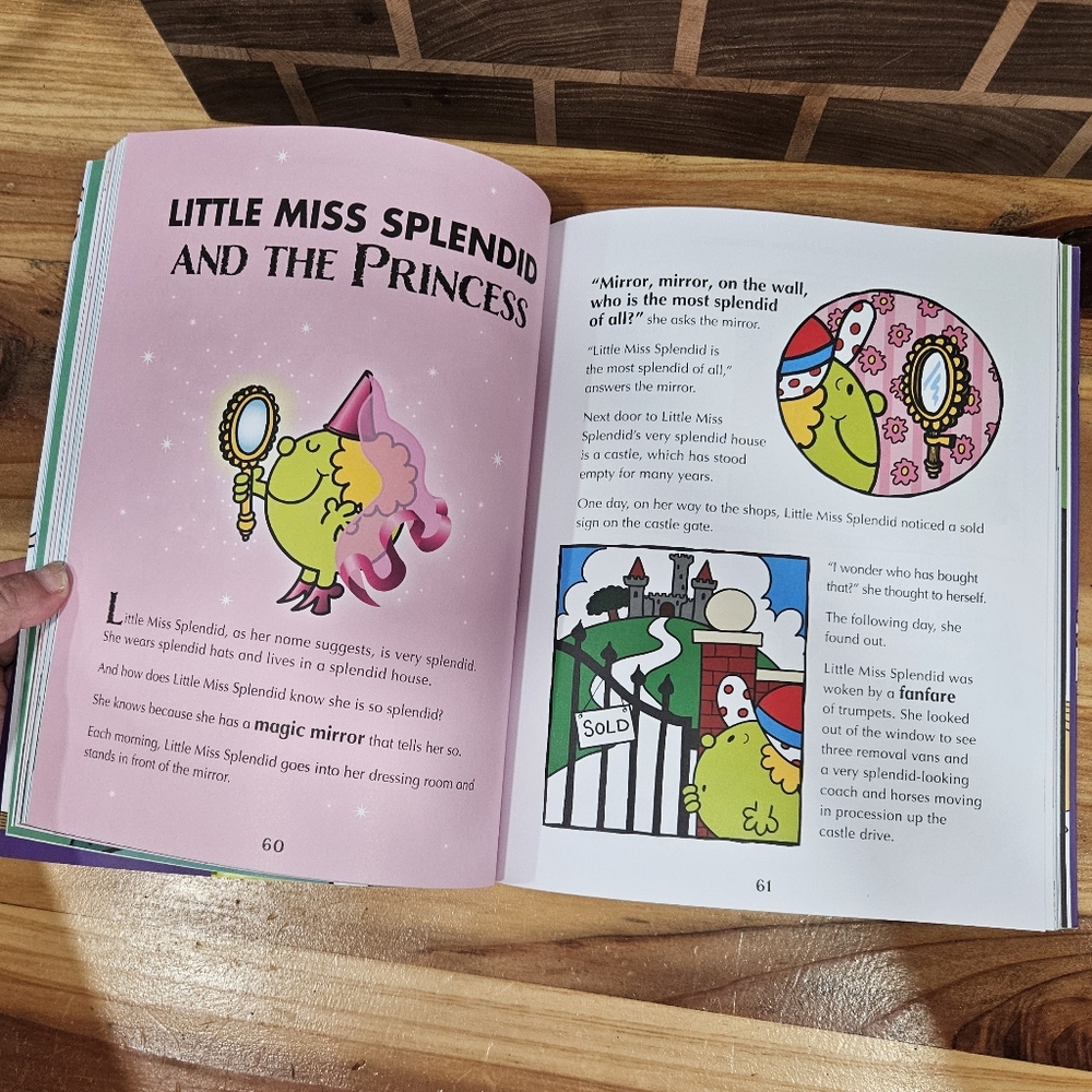 Source Unknown Mr. Men and Little Miss Book Set - Pink, Yellow, Green, Blue - Picture 9 of 10